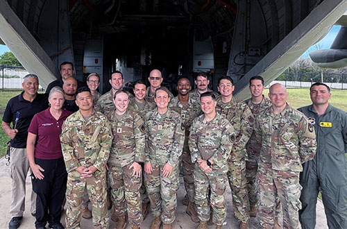 USAISR Burn Flight Team